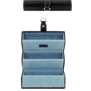Porta occhiali blu