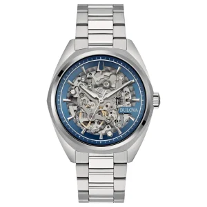 Bulova Surveyor Scheleton Blu 96A292